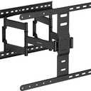 Mount-It! ADA Compliant Ultra Slim Full Motion TV Wall Mount, 1.1" Thin Low Profile Articulating Bracket for 43-90 Inch TVs, Heavy-Duty Swivel, Tilt, and Extend, Max VESA 600x400, 132 lbs Capacity