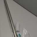 Ivilon Drapery Window Curtain Rod - End Cap Style Design 1 Inch Pole. 28 to 48 Inch Color Brushed Nickel