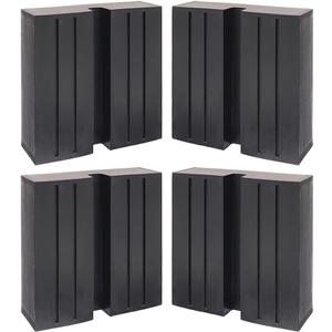 Jack Rubber Pad, Car Black Anti-Slip Rail Pinch Weld Adapter Support Block Heavy Duty for Car Lift (4 Pack, 5#)