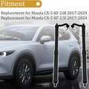 KB8C636EX KB8C626EX Rear Left & Right Powerlift Tailgate Struts Replacement for Mazda CX-5 KF 2.0l 2.5l 2017-2024, Liftgate Power Support Shock Struts KB8C-636-EX KB8C-626-EX