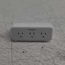 Multi Plug Outlet Extender, TESSAN Surge Protector Wall Plug Splitter with 5 Electrical Outlet Expander, Multiple Plug Adapter for Travel Home Office (Grey-White)