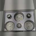 E26 A19 LED Plant Grow Light Bulbs Indoor Plants Full Spectrum, LED Sun Light Bulbs Plant Growing 100W Equivalent with Balanced Spectrum 5000K Red Blue Yellow for Seeds Greens Flower Fruit Garden, 6Pack