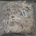 3x5 Living Room Area Rugs: Vintage Washable Non-Slip Rug for Bedroom Dining Room Soft Carpet for Nursery Kitchen Home Office Durable & Easy-Clean Design Perfect for Homes with Cats & Dogs(3x5 Beige)