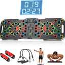 Push Up Board, with Automatic Count & Timer, 41 Push Up Bar, Updated Foam Handles, Portable Home Workout Equipment, Push Up Strength Training Equipment