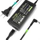 Facmogu DC 19V 3.42A Power Supply, 65 Watt 100-240V AC to DC 19Volt Transformers, Power Adaptor Converter 5.5x2.5mm DC Plug with 2.42m/ 7.94 feet Power Cord for Home Audio Bluetooth Stereo Receiver