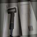 Hair Dryer, 160000 RPM Portable Professional Ionic Hair Dryer with 500 Million Negative Ions, Fast-Drying, Low Noise with Diffuser & Nozzle, Lightweight for Home and Travel (Silver)