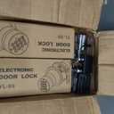 Refrigerator Lock, Heavy Duty Fridge Lock, Combination Lock for Refrigerator Cabinets, Drawers, Safety, Easy Install No Keys Needed (Grey-2Pack)