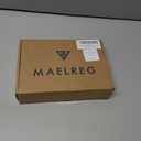 M MAELREG Mens Polo Shirts Short Sleeve Jacquard Performance Moisture Wicking Lightweight Casual Active Mens Golf Shirt (XL)