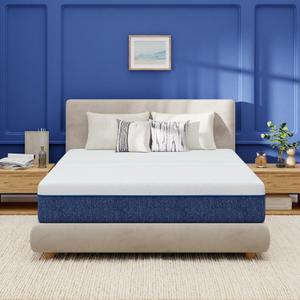 EGOHOME 10 Inch Full Gel Memory Foam Mattress with Charcoal Medium Firm
Cooling Gel with Charcoal, Bed in a Box, CertiPUR-US Certified, Fiberglass-Free, Machine Washable Cover, 75"x54"x10"