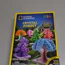 National Geographic Craft Kits for Kids - Crystal Growing Kit, Grow 6 Crystal Trees in Just 6 Hours, Educational Craft Kit with Art Supplies, Geode Specimen, STEM Arts & Crafts Kit 
