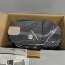 Single Serve One Cup Coffee Maker, for K Cups and Grounds, Mini Coffee Maker with Portable Handle, 6 to 12 Oz Brew Size, for Travel, Camping, Office, RV and Dorm, 120V, Black and Gold