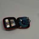 USB Earbuds with Microphone for Chromebook PC Laptop Destop,7.5FT Mute Control USB A Wired Headphone,Stereo Type A Computer Headset Small In-Ear Noise Canceling Corded Earphone for Dell School Office (Blue)