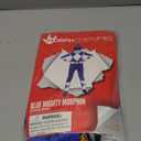 Morphsuits Blue Mighty Morphin Power Rangers Costume Kids, Power Rangers Kids, Boys Halloween Costume (Large)