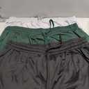 Real Essentials 3 Pack: Men's Ultra Soft Cotton Pajama Pants - Sleep Lounge PJ Joggers with Pockets -Set 2X