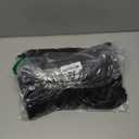 10x10FT Photo Stage Backdrop 2 Panels Curtains Drapes for Photography and Party (Black)