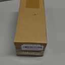 Mouthwash Dispenser for Bathroom, Glass Mouthwash Dispenser with Cup, Mouth Wash Container Bottle with Cup, Refillable Mouthwash Decanter, Clear Black, 1 Pack, 17oz