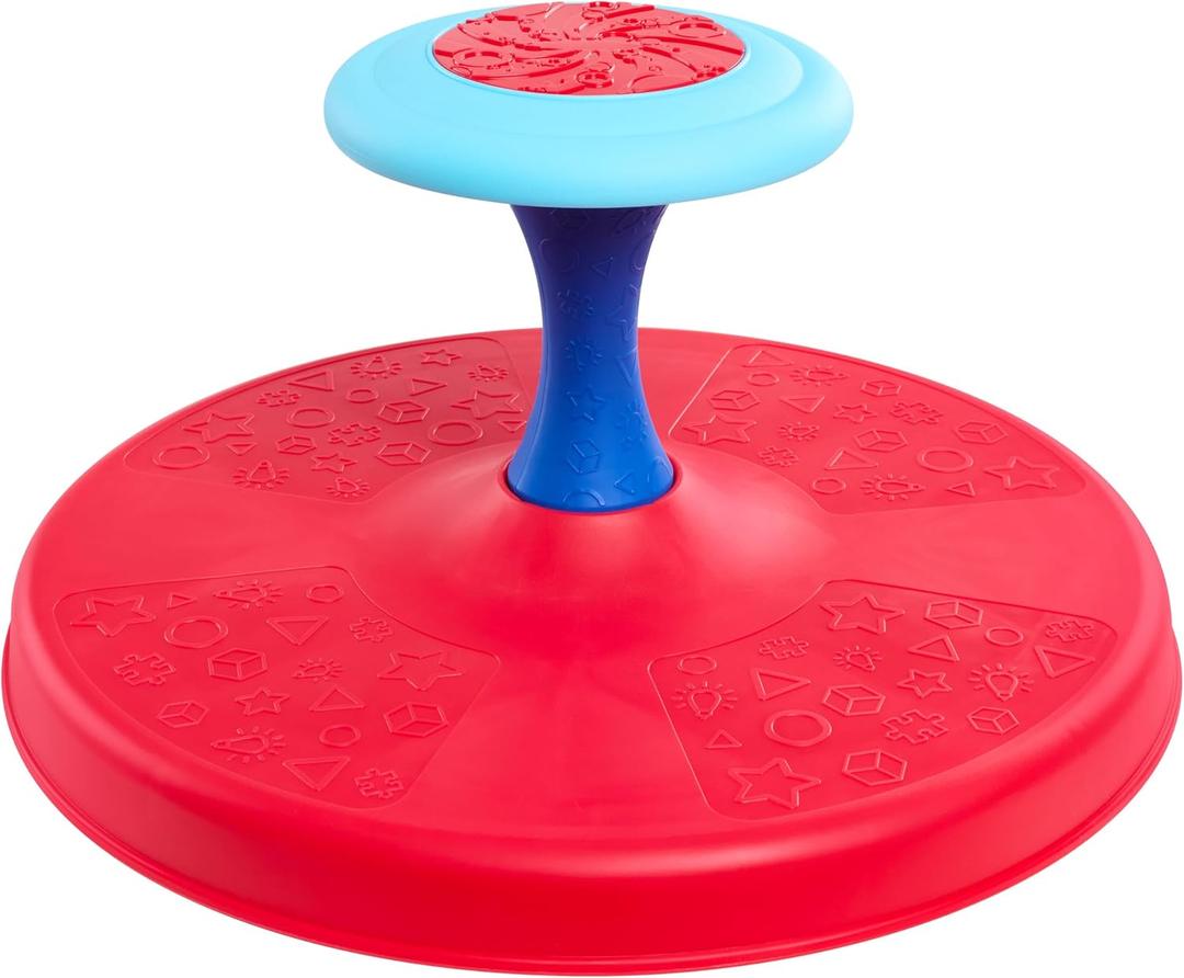 Classic Sit n Spin Activity Toy, 360 Toddler Spinning Seat, Toy for Boys, Girls, Kids, Ages 18 Months and Up by Just Play, Large