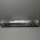 ShadesU Custom Size Abstract Design Non-Slip Hallway Runner Rug Carpet Low-Pile 0,3" Non Slip Backed (Black Color, 31inch Wide x 8ft Length)