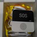 3 Pack Wireless Caregiver Call Button for Elderly at Home, WIFI Panic Button, Help Button, Alarm for Senior Citizens w Sound Light Alarm, App Alert, Emergency Response Button, Caregiver Pager