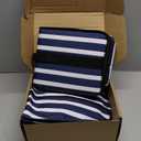 WISELIFE 3 Pack Reusable Grocery Bags Large Water Resistant Grocery Collapsible Heavy Duty Tote Bags for Shopping Picnic (Blue)