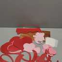 Mooliwe Valentine Christian Jesus Bulletin Board Decoration Set, Valentine Classroom Religious Bulletin Board 42 Inch Cross Heart Cutouts for Church Decor, No Greater Love Christian Wall Door Decor