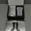 JISULIFE Portable Handheld Turbo Fan, 100 Speeds Adjustable Mini Personal Fan, 9000mAh USB Rechargeable Battery Operated, LED Display, Metal Shell with Accessories Gifts for Men Women Travel- Grey