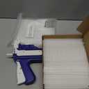 No Piercing Hang Tag Loop Includes 5000 Plastic 5'' Loop Fasteners No Damage to Clothing No Needle Hole Left, Also for Boutiques Retail Merchandise, Improve Efficiency Heavy Duty Tagging 