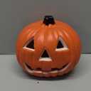 SUNSHNO Halloween Lantern, Jack-O-Lanterns Light Up Pumpkin Figurine Decorations for Haunted House Party
