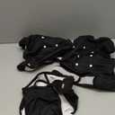 wegreeco Washable Female Dog Diapers Highly Absorbent Reusable Diapers for Dog in Heat Dog Period Diapers, 3 Pack (Black,X-Large)