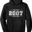 Limited 2007 edition Pullover Hoodie (Small, Black)