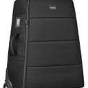 YOREPEK Stroller Bag Compatible with UPPAbaby Vista V2/V3 and Cruz V2 (No Wheel Removal Needed), Padded Stroller Travel Bag with Wheels, Foldable Stroller Cover with Storage Pocket, All Black