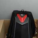 KEMIMOTO Motorcycle Backpack Hardshell Helmet Backpack Expandable Large Capacity Riding Bag Water Resistant Lightweight for Riding Work Gym