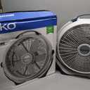 Lasko Wind Machine Fan, Air Circulator Fan with 3 Speeds, 20" Model 3300, Gray