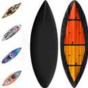 Kayak Covers 800D Canoe Cover Accessories for Outdoor and Indoor Kayak Cockpit Protection Sunproof and Dust Resistant Perfect as Kayak Accessories for SUP Paddle Board (11ft-12ft)