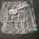 ZEDODIER 2 Pack Tank Top Hanger Space Saving, Bra Hangers for Closet Organizer, Hanging Bra Organizer Tank Tops Holder with 16 Hooks, Metal Closet Organizers and Storage Small Space Solutions, Silver