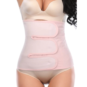 Postpartum Girdle C-Section Recovery Belt Back Support Belly Wrap Belly Band Shapewear, L