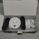 EZVALO Spot Lights Indoor,5500mAh Rechargeable Plants Spotlights with Remote,Wireless Mini Art Accent Spot Lights with TimerDimmable, 3CCT, Uplights Indoor for Plants,Display,Artwork(4Pack-White)