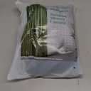 AmazerBath Shower Curtain Liner for Spring, 100% EVA Clear Green Heavy Duty Luxury Shower Curtain and Liner 2-in-1, 72x72 Plastic Weighted Shower Liner, 12 Rustproof Grommets & 3 Heavyweight Stones (Rainbow Emerald)