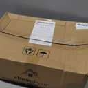 28" Wicker Christmas Tree Collar for Artificial Trees, Rustic 7.5ft Tree Basket Skirt, Farmhouse Base Cover for Pencil, Slim Christmas Tree Collars, Handwoven from Seagrass (Expresso)