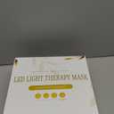 Yahi Red Light Therapy for Face and Neck, Rechargeable and Ergonomic Design for Home & Travel, Cordless Face Mask Light Therapy, White