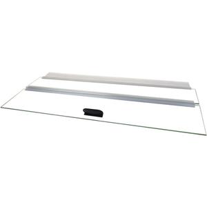 H2Pro 20" Glass Canopy for 10 Gallon Aquarium Fish Tank (19.33 x 9.65 x 0.16in)