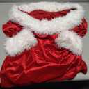 Christmas Tops for Women - Xmas V Neck Fur Trim Sweaters Casual Loose Sweatshirts Velvet Long Sleeve Pullover Size XL