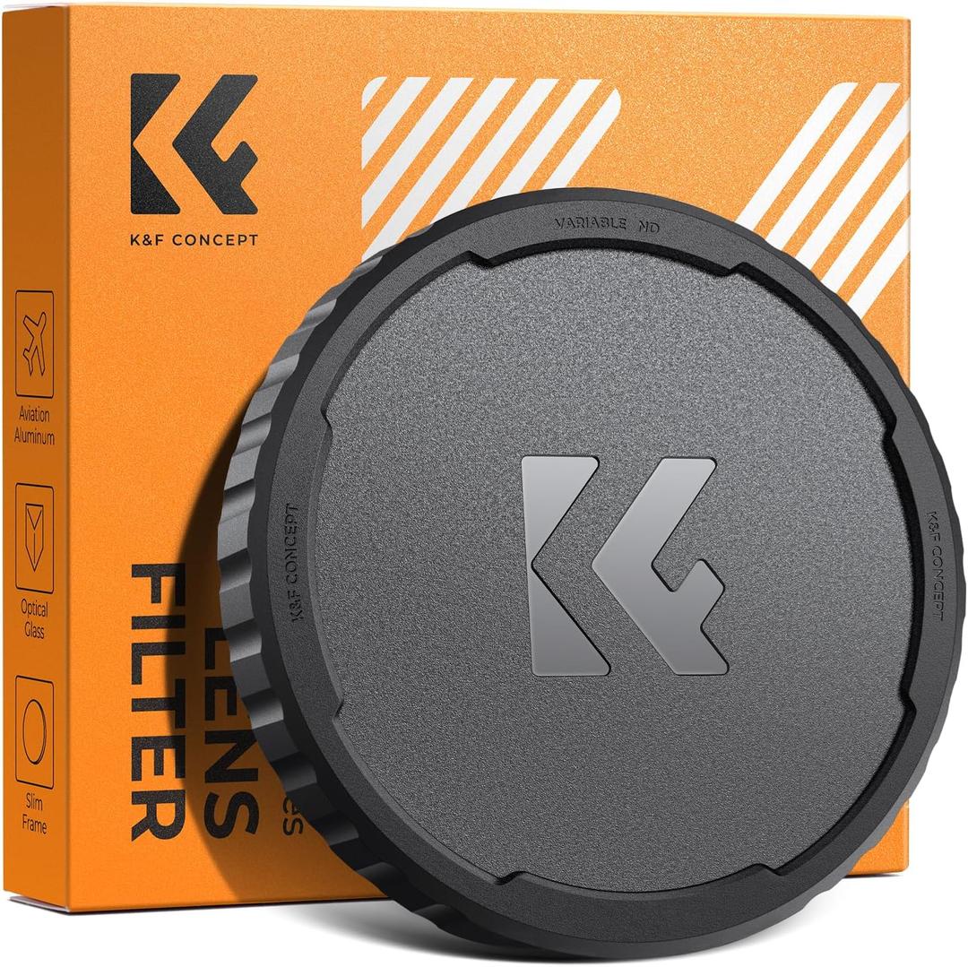 K&F CONCEPT 77mm Variable ND Lens Filter Cap TPU Material Filter Cap Only for K&F 77mm Adjustable Neutral Density Filter