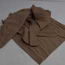 MIULEE Khaki Linen Pillow Covers Pack of 4 Decorative Natural Solid Throw Pillow Covers Soft Accent Boho Farmhouse Couch Pillowcases Modern Home Decors for Living Room Bed Sofa 18x18 Inch