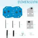 68500 Manifold Drill Template for Ford 2V & 3V Designed to Remove Broken Exhaust Manifold Studs