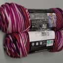 2 x Red Heart Super Saver Pooling Berry Pooling
