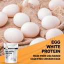 It's Just! - Egg White Protein Powder, Made in USA from Cage-Free Eggs, Dried Egg Whites (Unflavored, 8oz) (8 Ounce (Pack of 1))