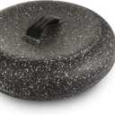 Dexas Tortilla Warmer 8.5x8.5 x 2.5 Inches, Microwavable Tortilla Warmer,Granite Pattern Color, Perfect for Warming Tortillas, Bread, Pancakes, Cornbread, Food Warmers, Durable Tortilla Warmer