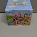 1-6 Year Old Girl Gifts, Animal Farm Montessori Toys for 1-5 Year Old Toddler Boy Toys 2-3 Farm Animals for Toddlers 1-3 Animal Toys Toddler Girl Toys Sensory Birthday Gifts for Girls (Multicolored)