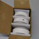 EZVALO Under Cabinet Lights, 2 Color Temps Motion Sensor Puck Lights, 1200mAh Rechargeable Puck Lights, Group Control LED Closet Lihgts, Dimmable Under Counter Lights for Kitchen, Cabinet (3 Pack)